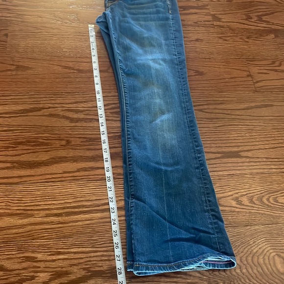 VIGOSS STUDIO women’s THE JAGGER BOOTCUT low rise jeans cotton spandex 7/8 w29 - Picture 13 of 15